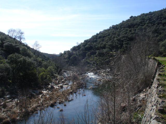 El río Estena a su paso por el Boquerón