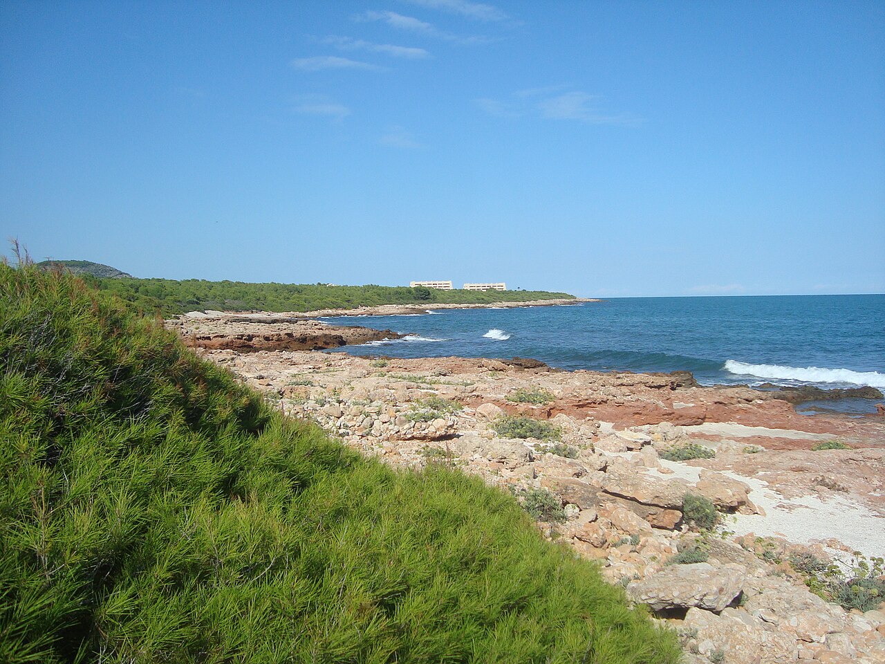 Costa de Ribamar en Alcalà de Xivert-Alcossebre, Castellón