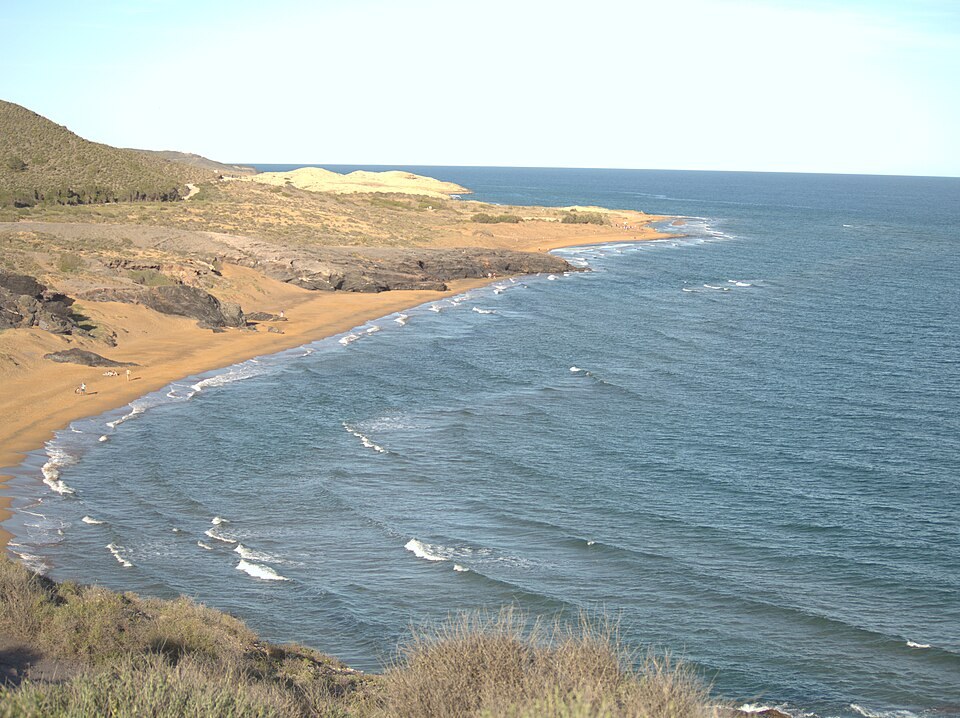 Playa larga de Calblanque, Región de Murcia — Parque Regional