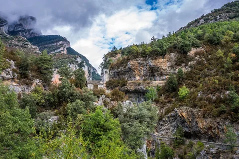 Cañón de Añisclo en el Parque Nacional de Ordesa y Monte Perdido, Huesca
