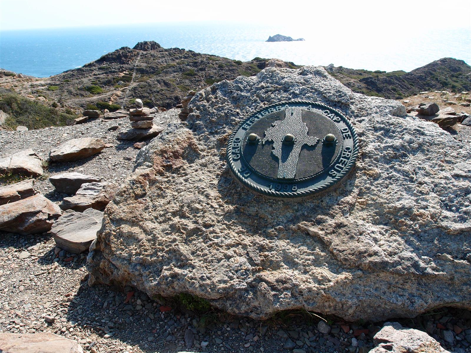 Punta del Cap de Creus con el mar abierto al fondo, el extremo más oriental de la Península Ibérica