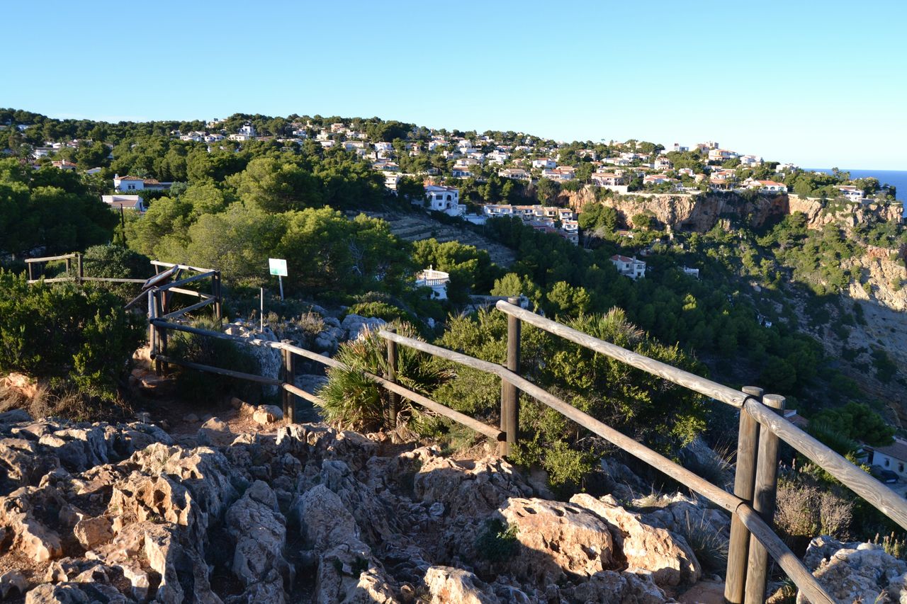 Mirador del Cap de la Nau con vistas al Mediterráneo desde Xàbia