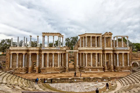 Teatro Romano de Mérida, Patrimonio de la Humanidad en Badajoz, Extremadura