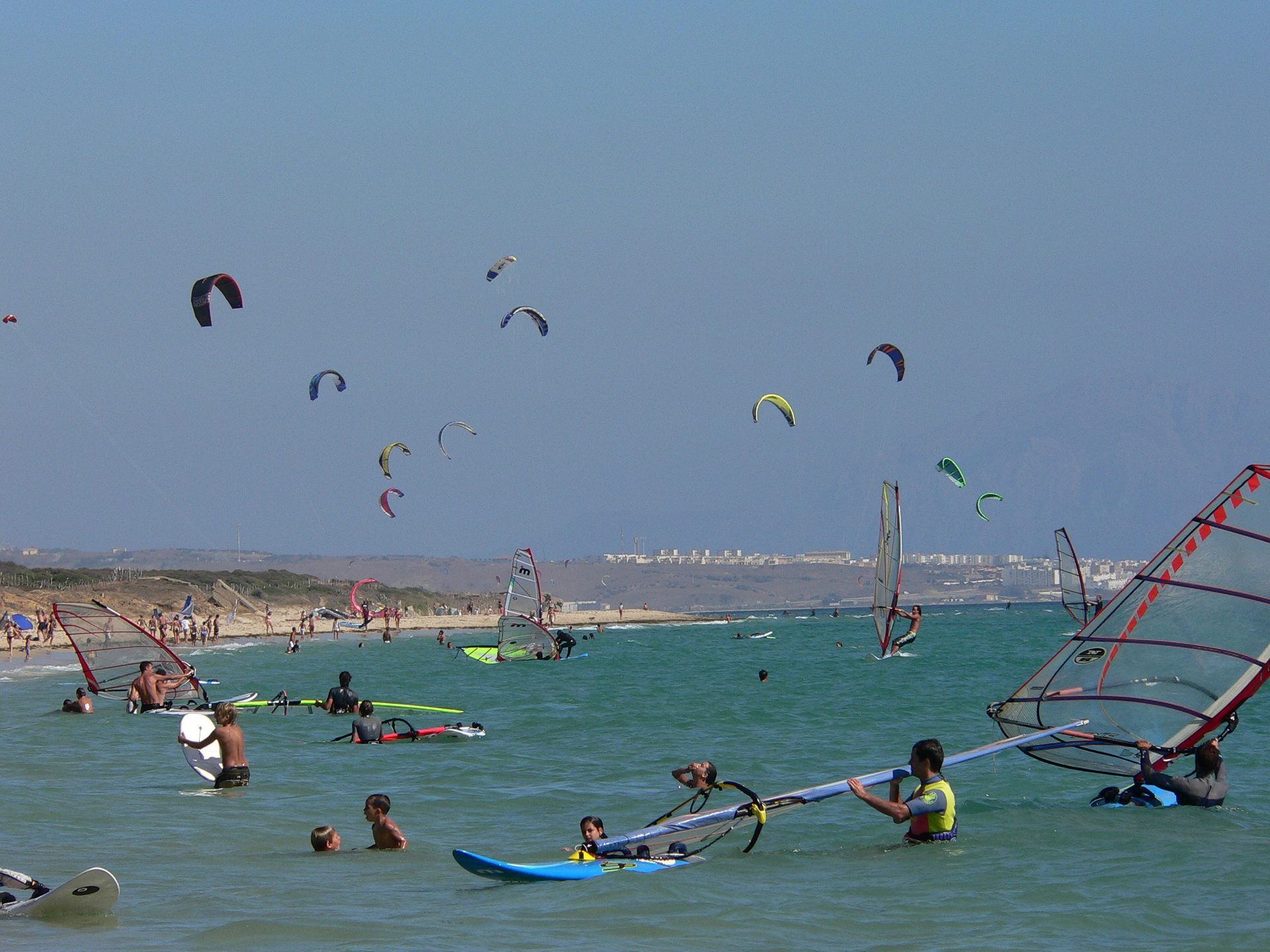 Vista de las dunas y la playa de Punta Paloma, Tarifa