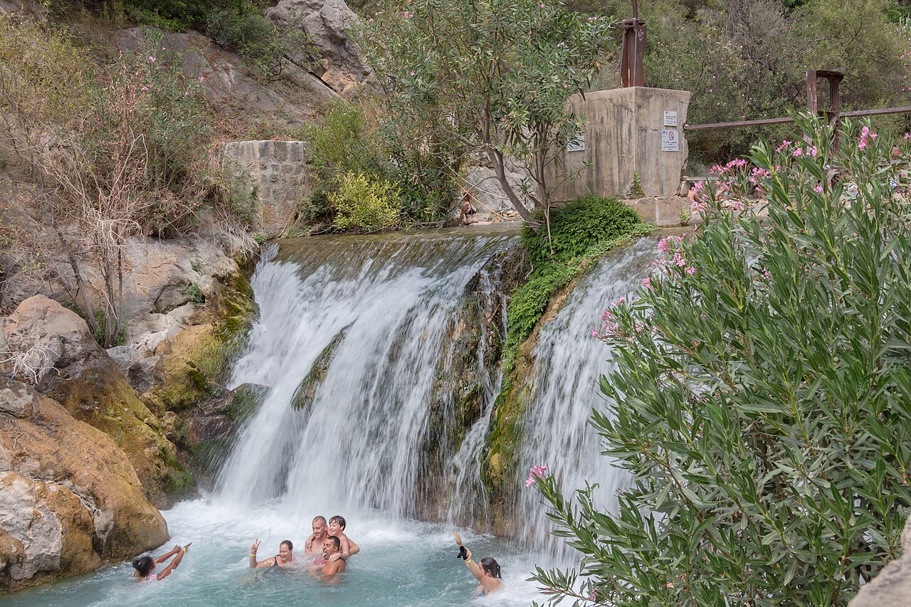 Cascadas y pozas de las Fuentes del Algar