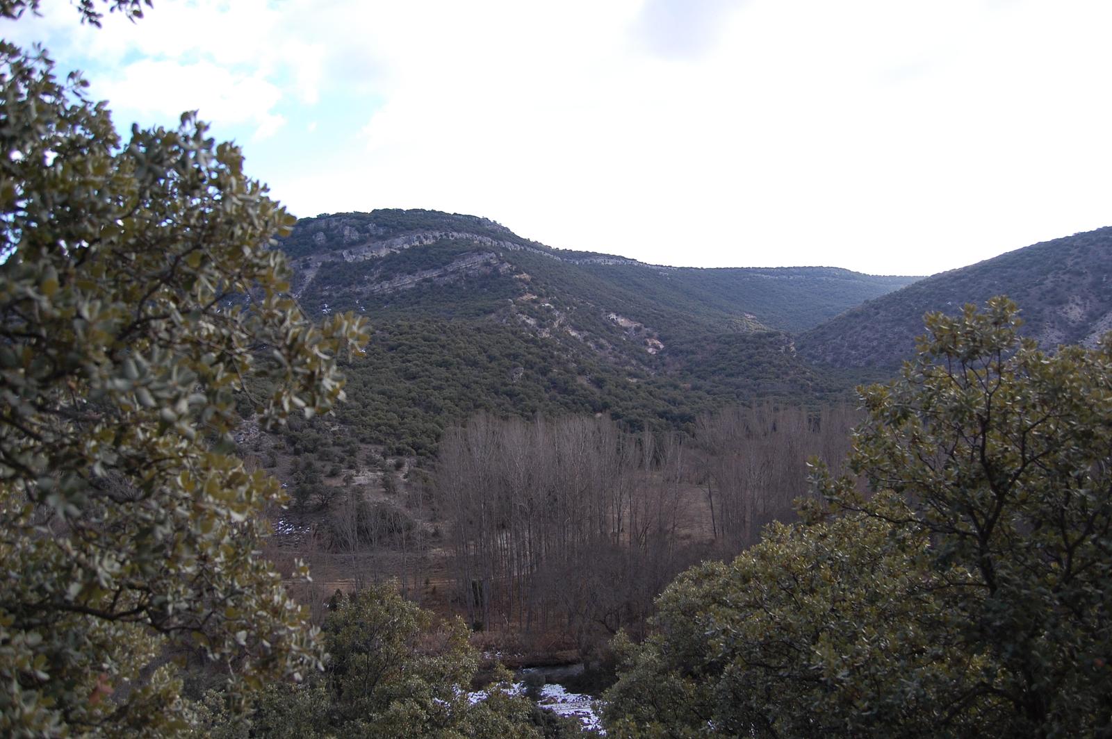 Vista del Barranco del Río Dulce junto a Pelegrina