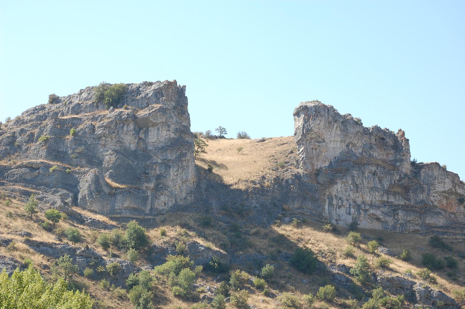 Barranco del Río Dulce junto a Pelegrina