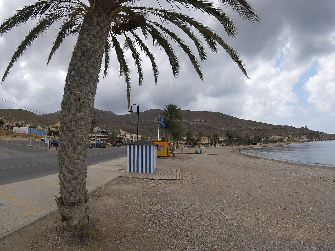 Playa del Cuartel en La Azohía, Cartagena, Murcia