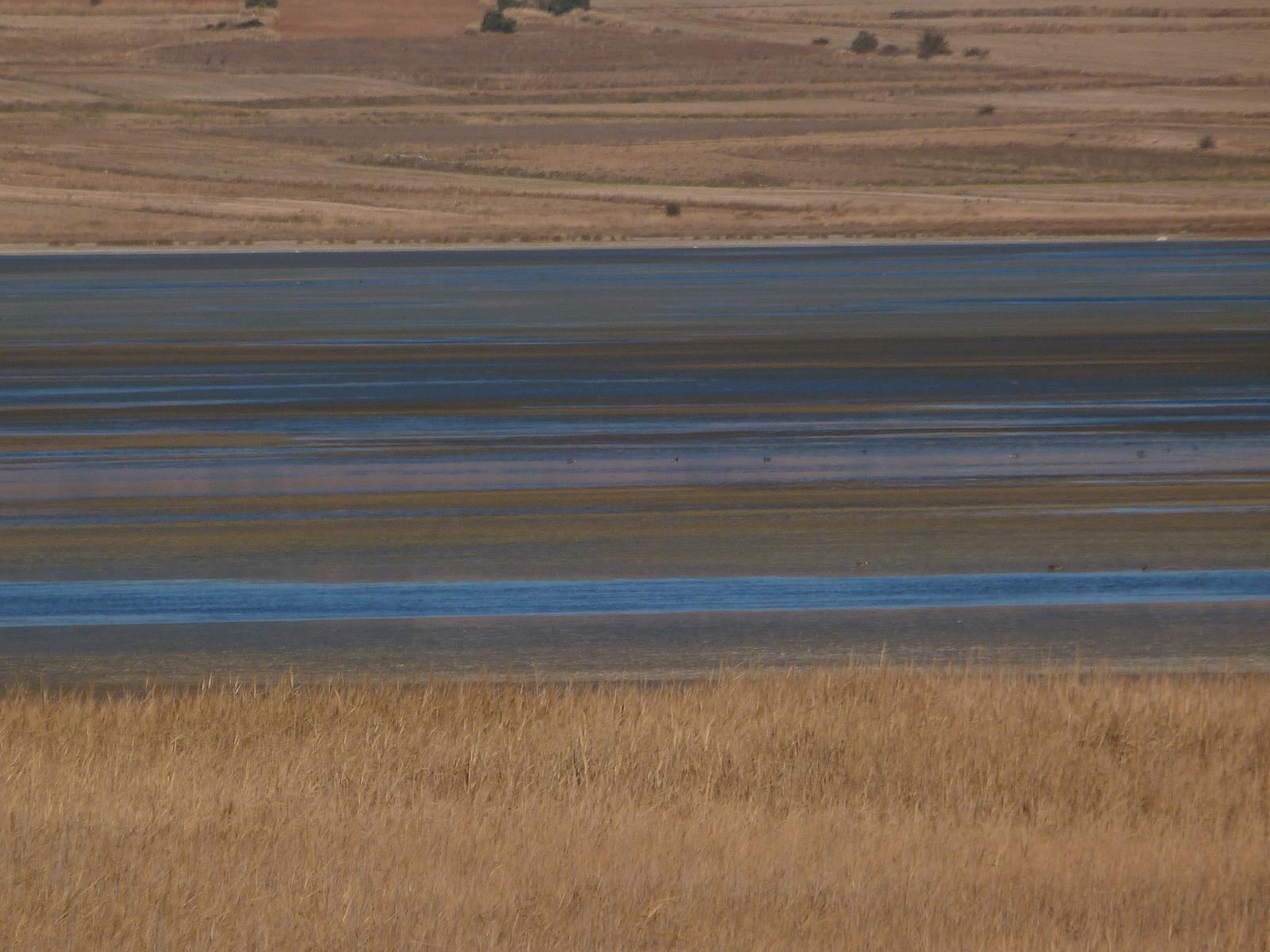 Paisaje de la Laguna de Gallocanta