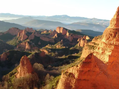 Las Médulas, paisaje minero romano en León declarado Patrimonio de la Humanidad por la UNESCO