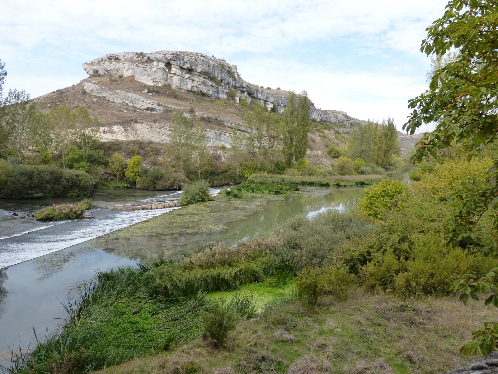 Vista del río Pisuerga y el cañón de La Horadada junto a Villaescusa de las Torres