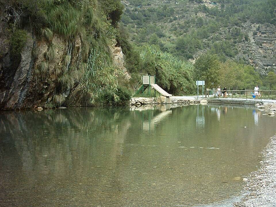 Río Mijares junto a la Fuente de los Baños, Montanejos, Castellón