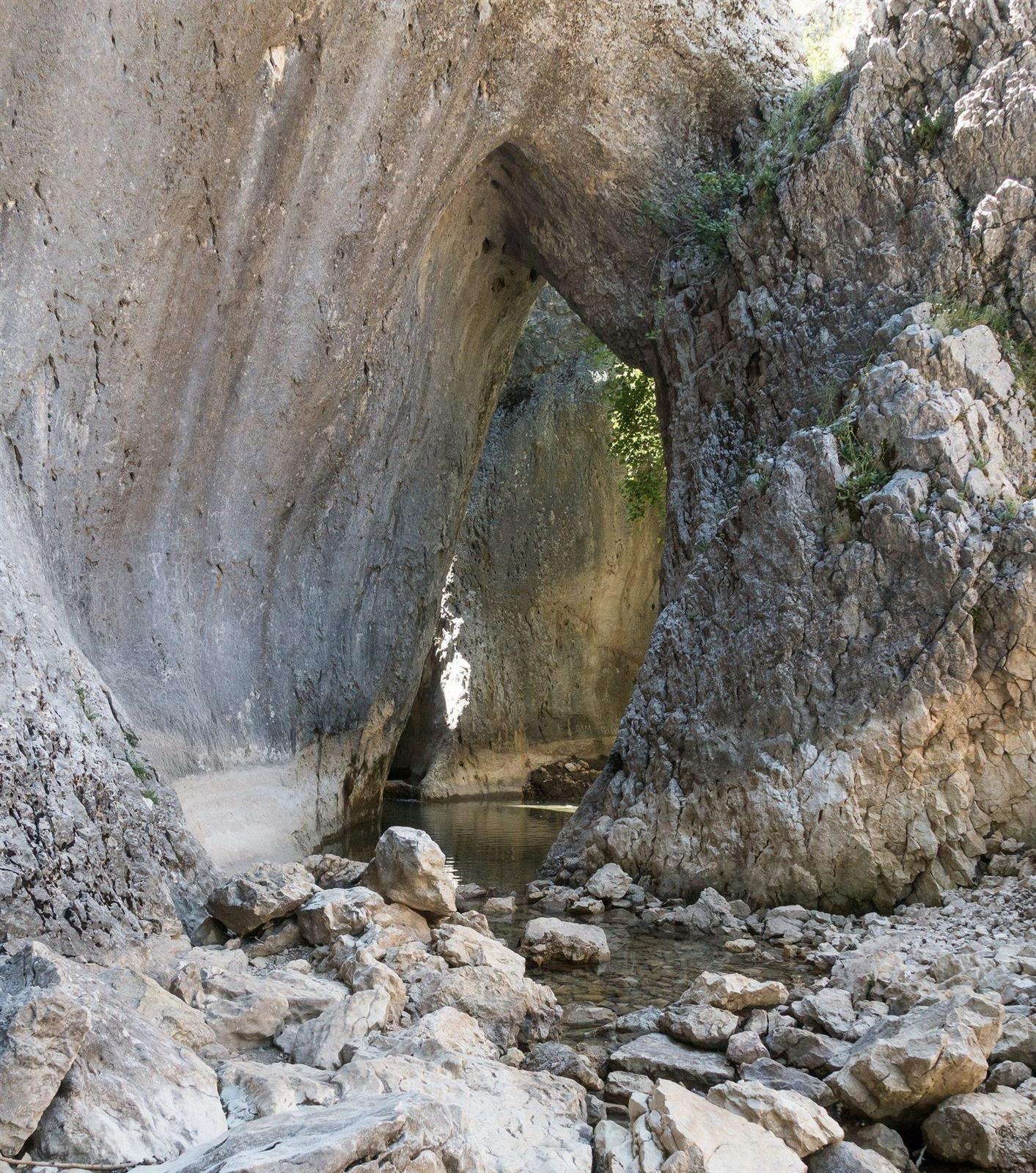 Manantial del nacimiento del Río Guadalquivir en Cañada de las Fuentes, Cazorla, Jaén