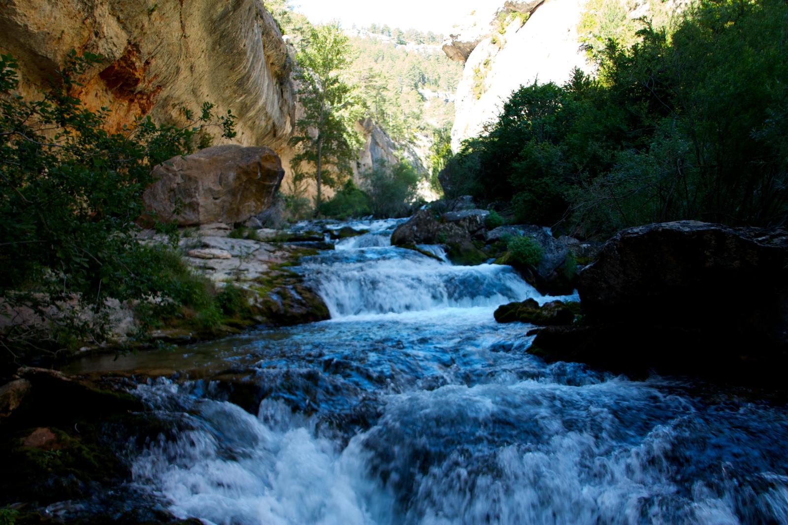 Surgencia principal del nacimiento del río Pitarque
