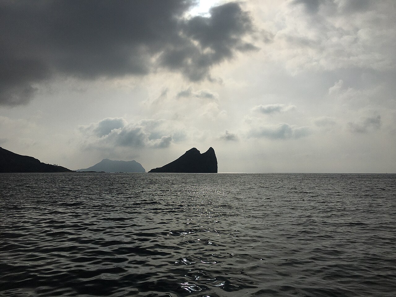 Vista de la Isla del Fraile desde la Bahía del Hornillo, Águilas