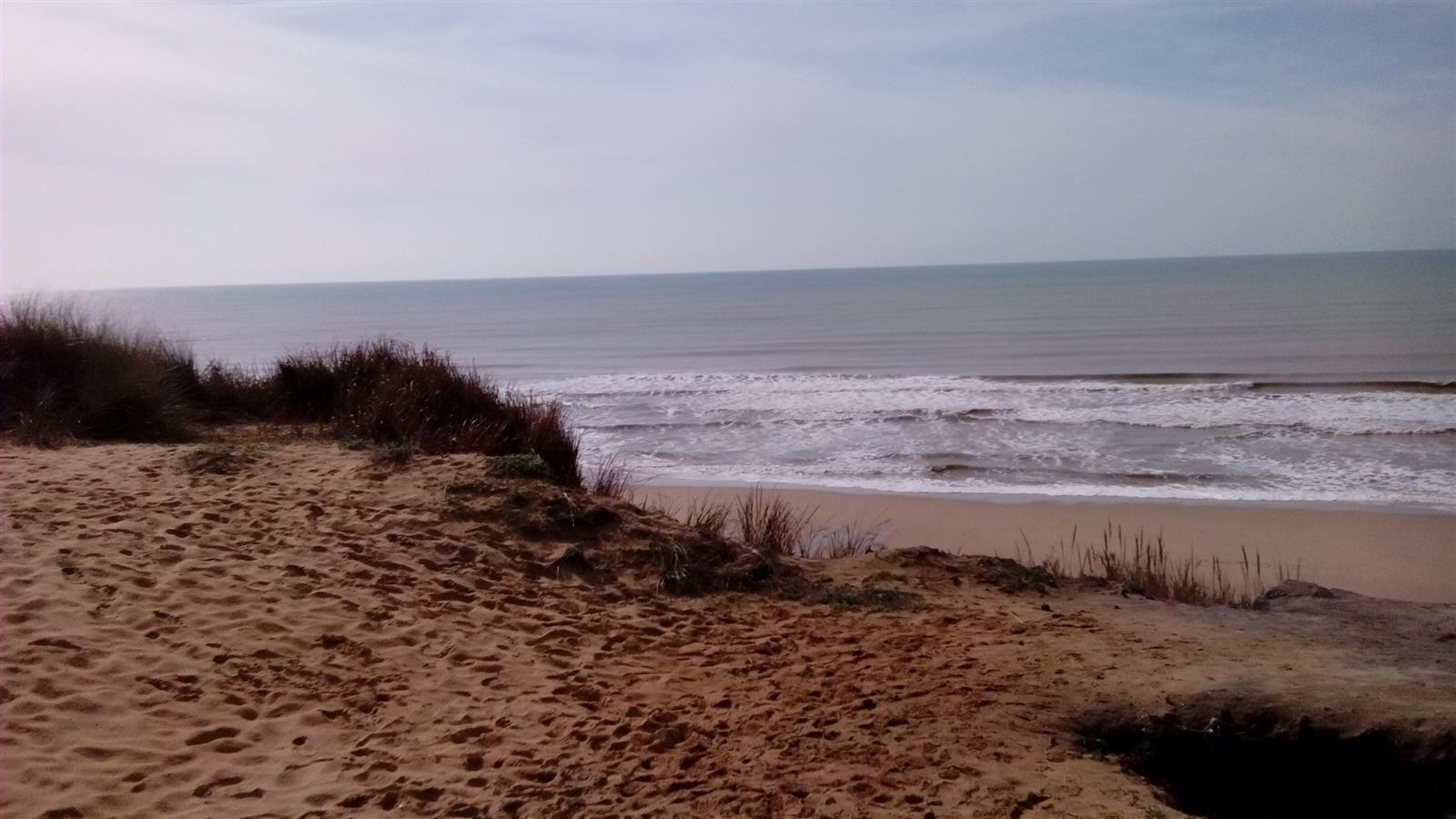 Playa de Cuesta Maneli en la Reserva de la Biosfera de Doñana, Almonte, Huelva