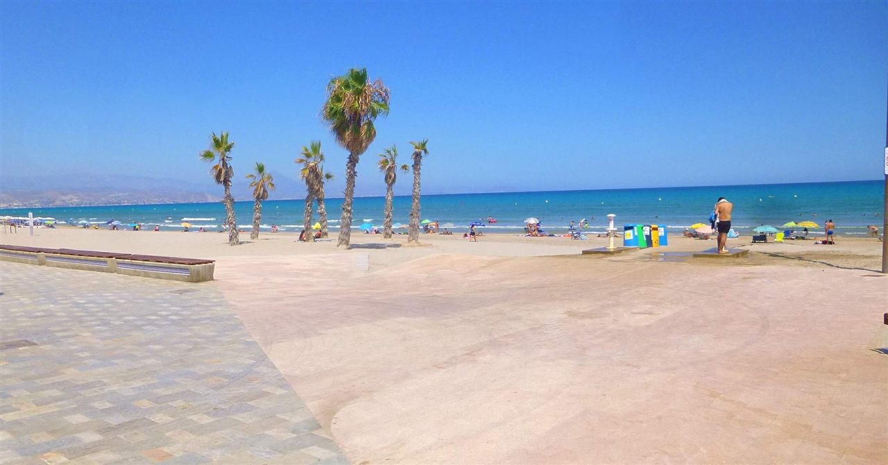 Panorámica de la Playa de San Juan, Alicante