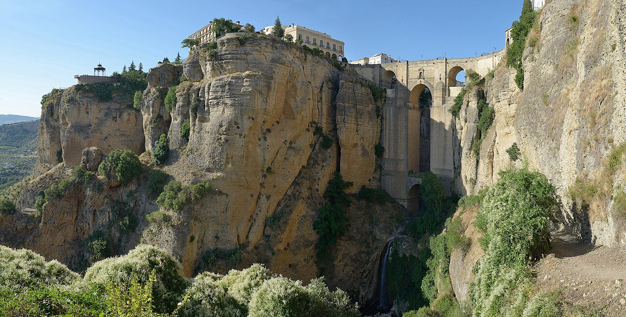 Puente Nuevo de Ronda sobre el Tajo, Málaga