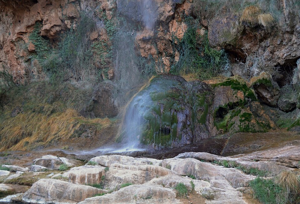 Salto de la Novia, Navajas — barranco del Palancia con la cascada al fondo