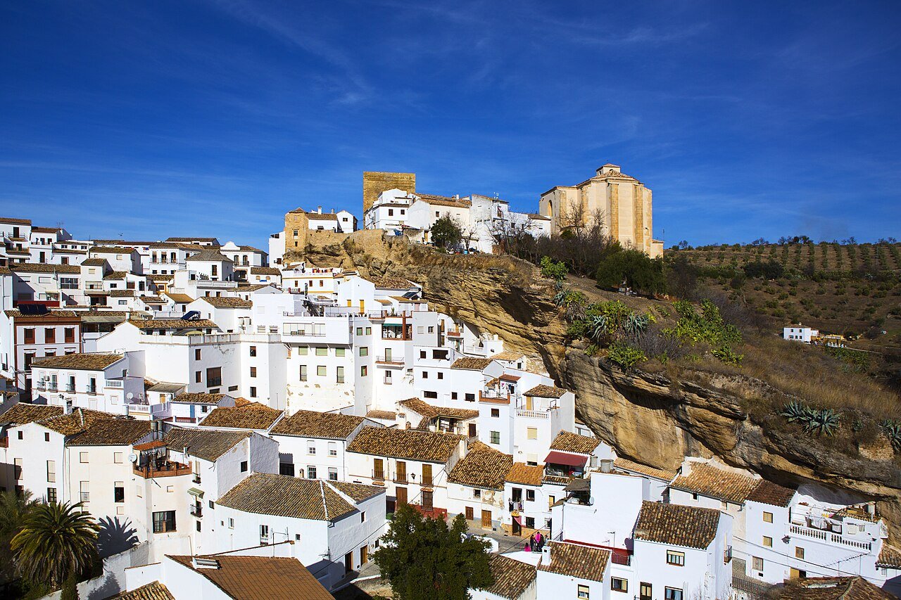 Vista de Setenil de las Bodegas desde las alturas