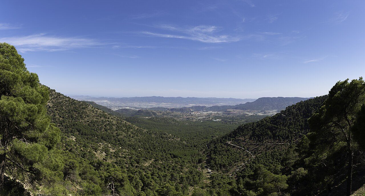 Panorámica del Parque Regional de Sierra Espuña, Murcia
