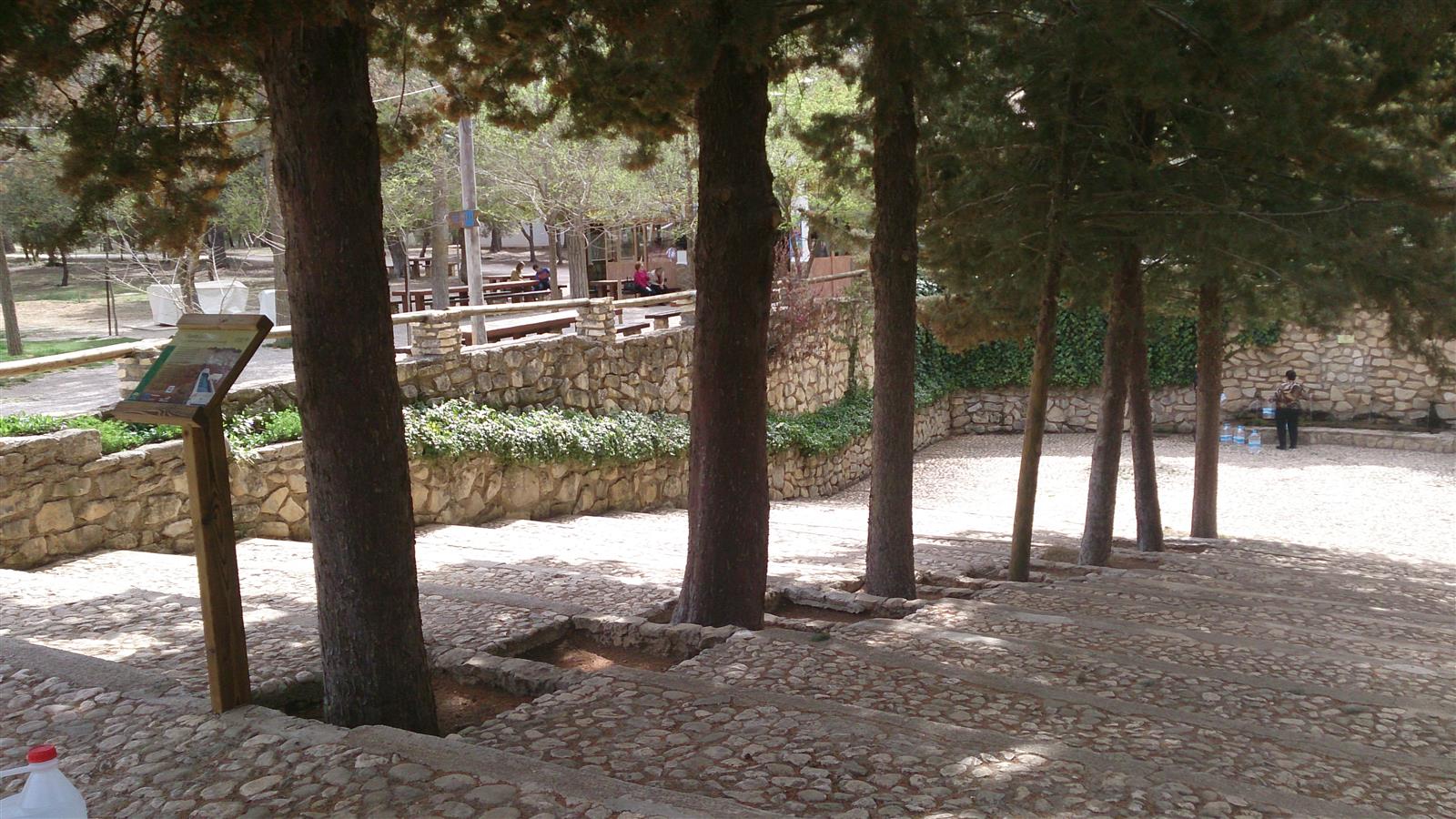 Fuente la Piza, zona de recreo y descanso dentro del Parque Natural Sierra de María-Los Vélez, Almería