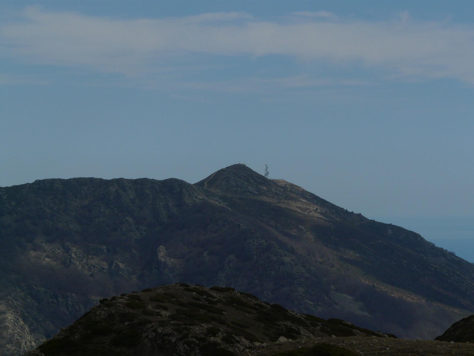 El Turó de l'Home visto desde el Matagalls